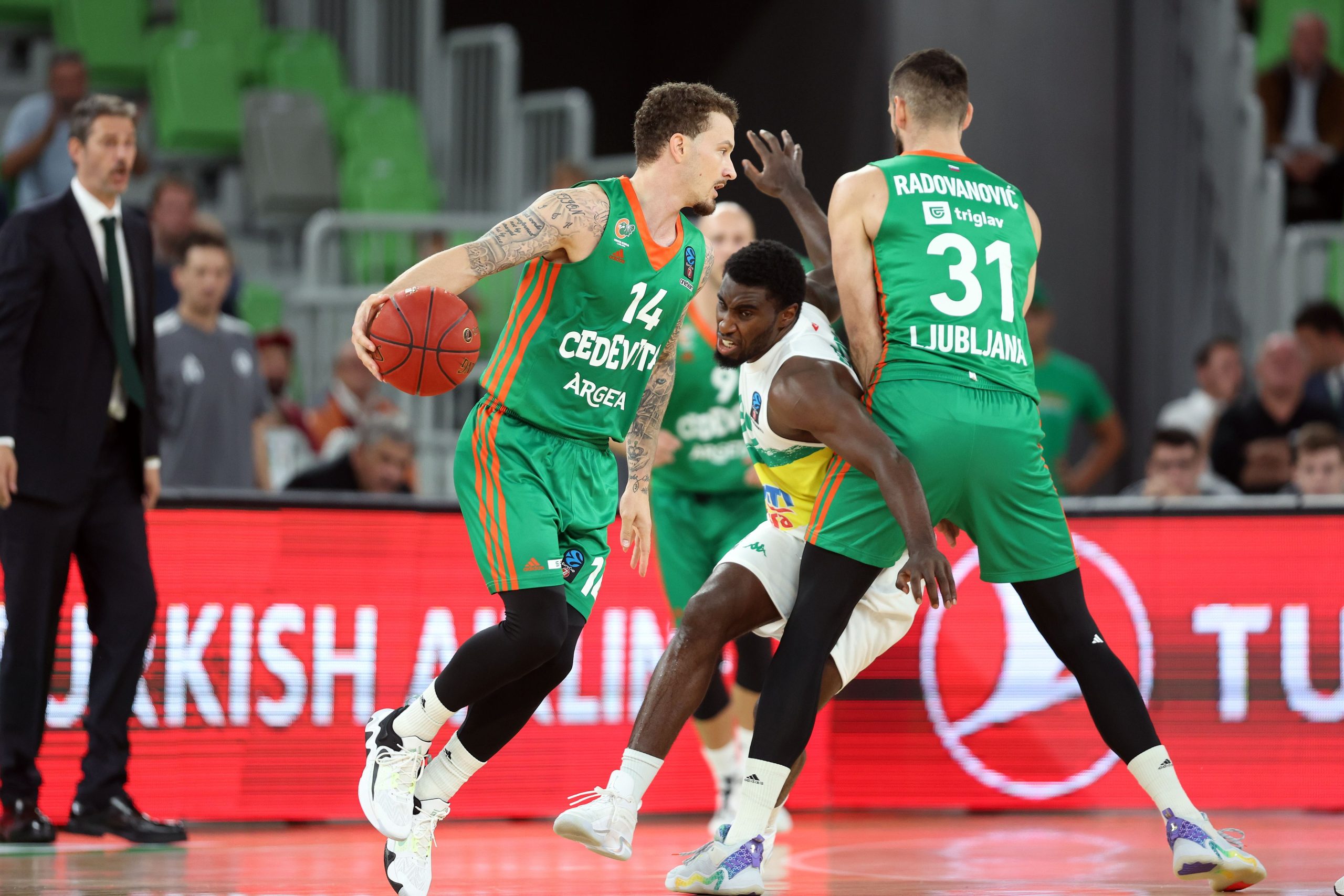 Evrokup: Cedevita Olimpija poklekla