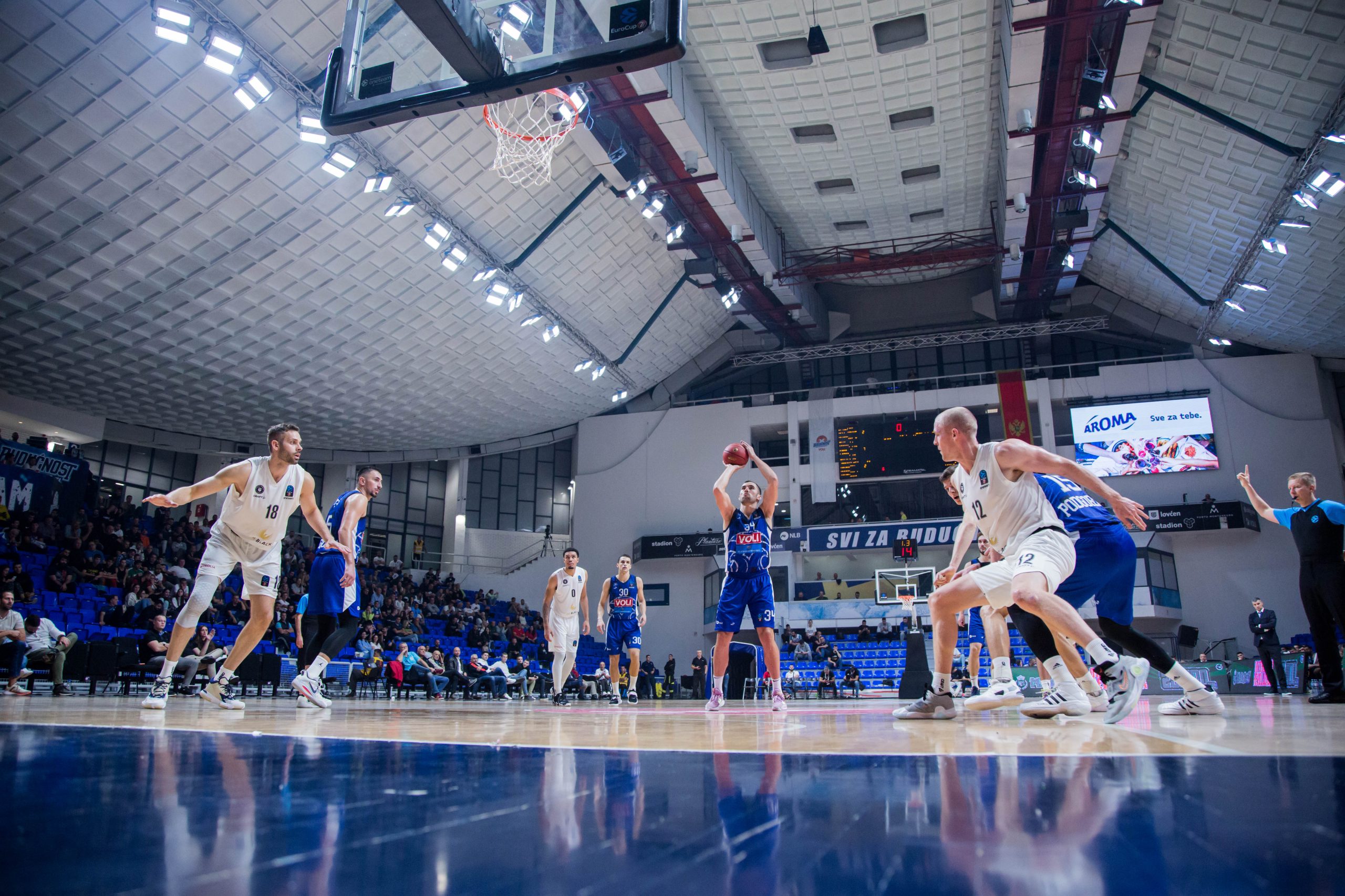 ABA: Budućnost dočekuje makedonski MZT