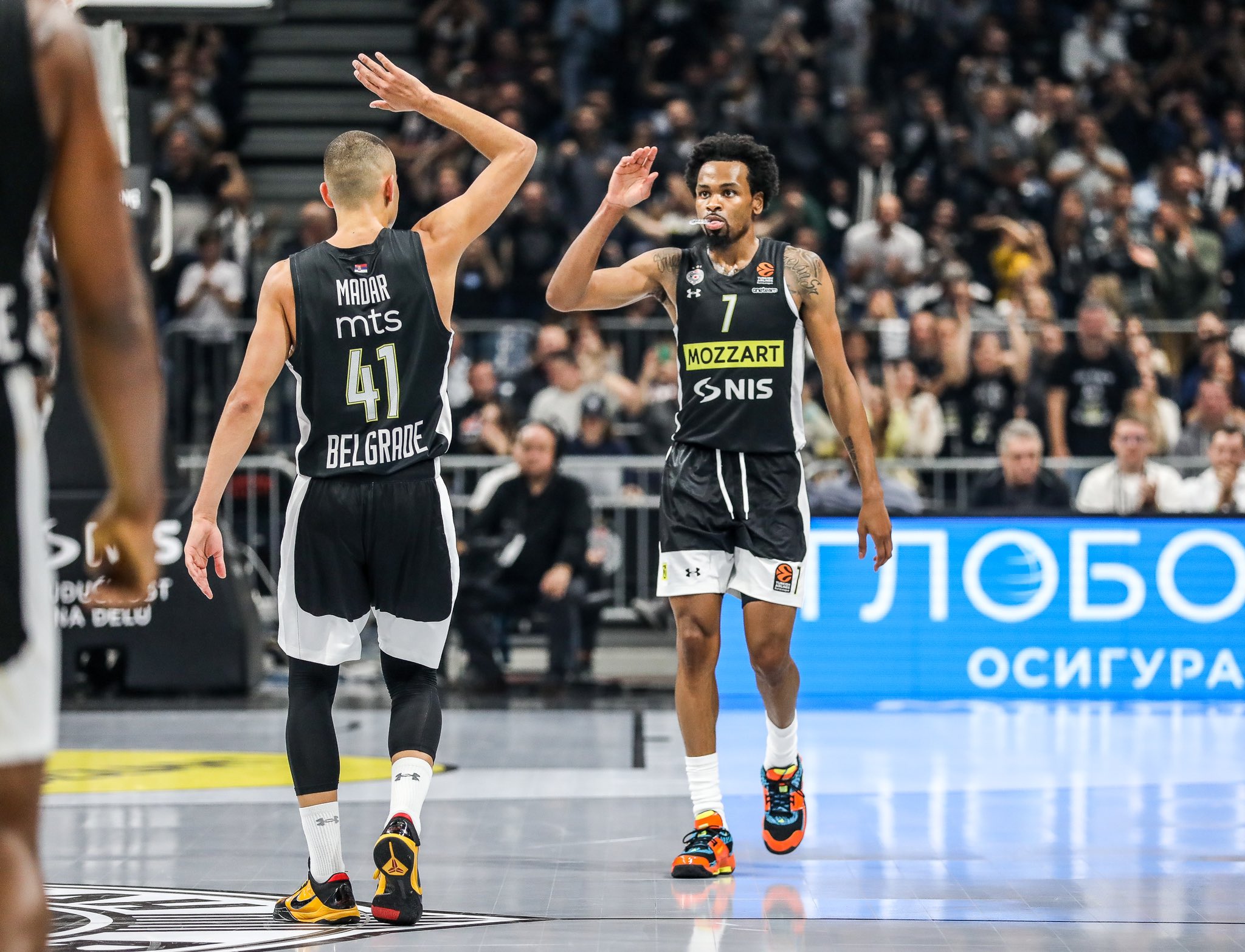 EL: Partizan izgubio uprkos sjajnoj podršci