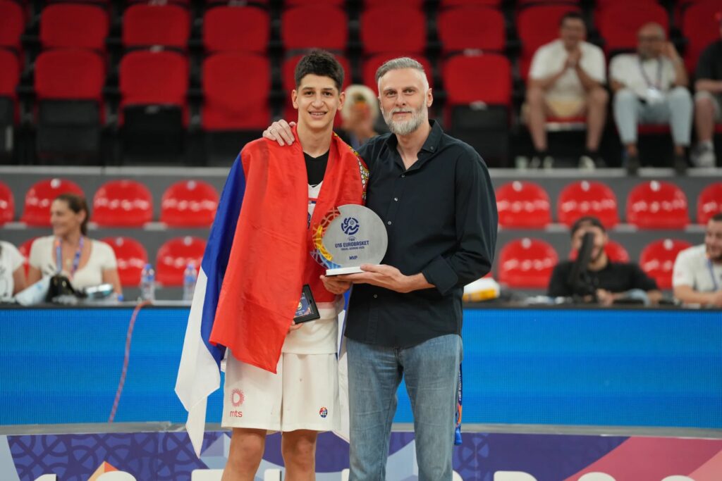 FIBA u16 European Championship MVP Nikola Kusturica