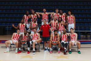 KK Crvena zvezda team photo ahead of 2025-26 season