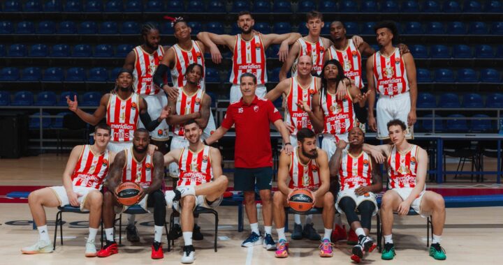 KK Crvena zvezda team photo ahead of 2025-26 season
