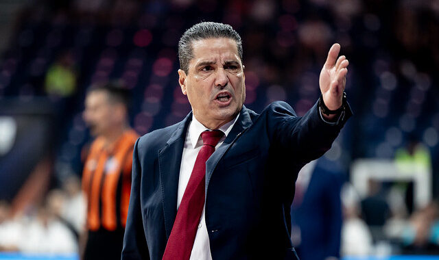 Janis Sferopulos protiv ekipe CSKA, VTB Superkup 2025 u Beogradu