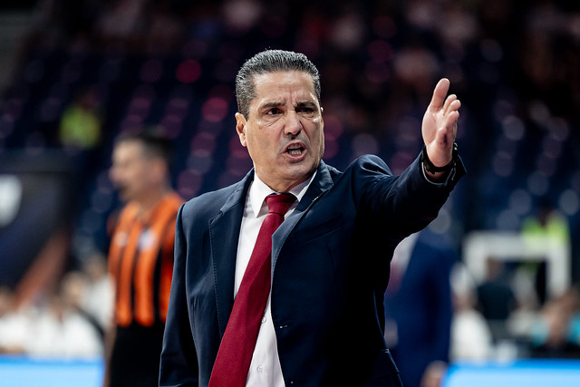 Janis Sferopulos protiv ekipe CSKA, VTB Superkup 2025 u Beogradu