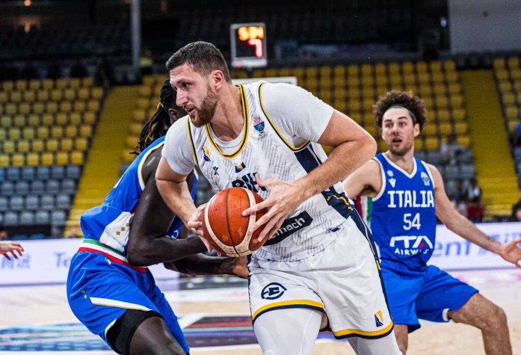 Jusuf Nurkić protiv selekcije Italije, EuroBasket 2025