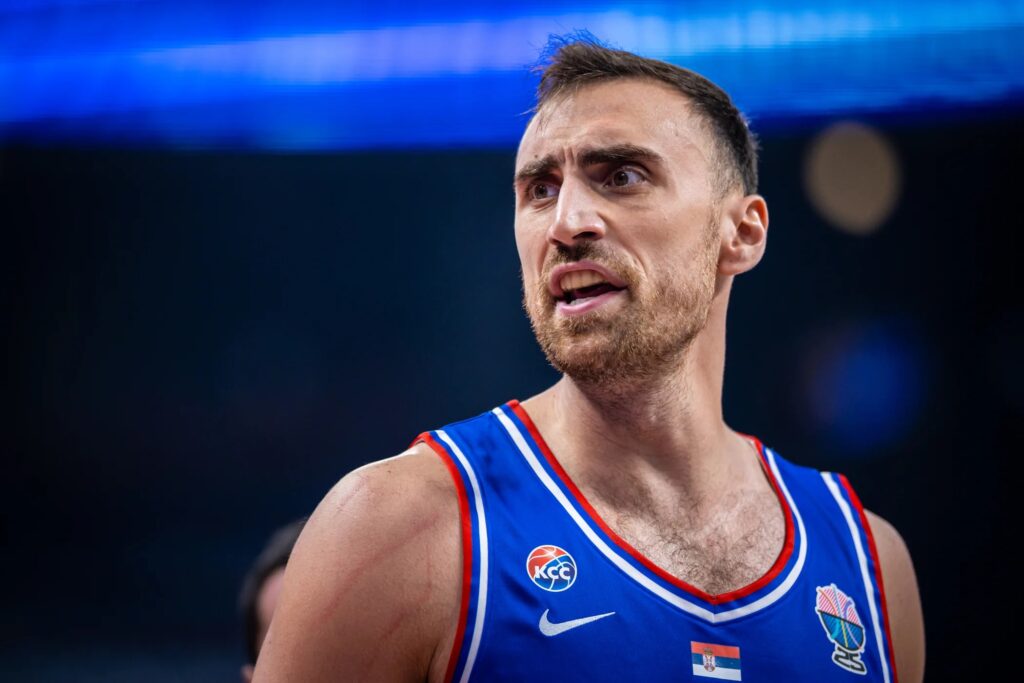 Nikola Milutinov at EuroBasket 2025