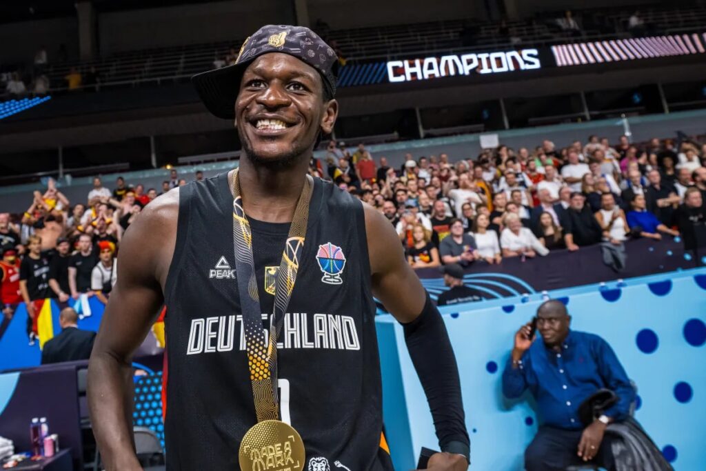 Isak Bonga after EuroBasket 2025 final, September 14th 2025