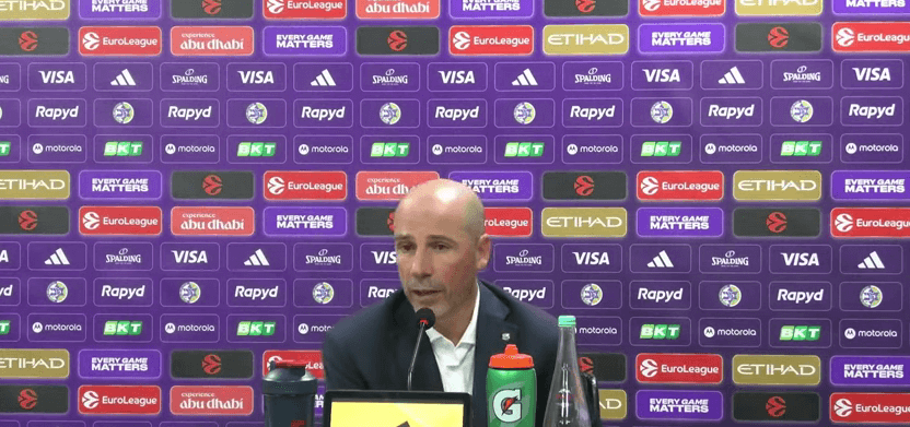 Đoan Penjaroja, trener KK Barselona na pres konferenciji nakon meča sa Makabijem