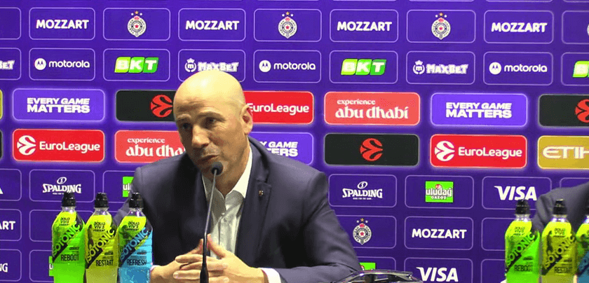 Đoan Penjaroja - trener KK Barselona na pres konferenciji nakon meča sa ekipom Partizana, 31.10.2025.