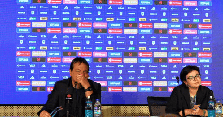 Ergin Ataman - trener Panatinikosa na pres konferenciji nakon meča sa Anadolu Efesom, 17.10.2025.