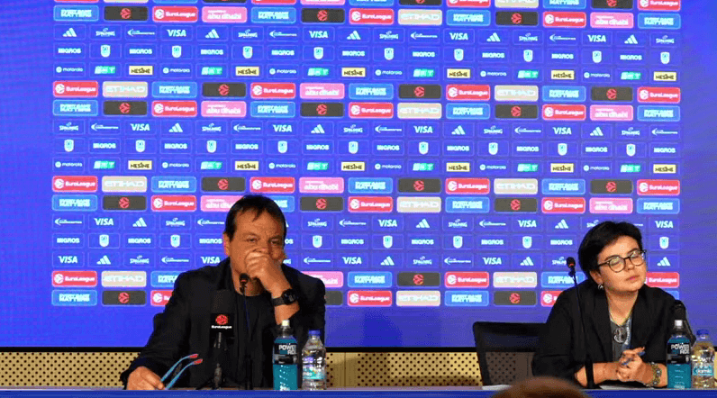 Ergin Ataman - trener Panatinikosa na pres konferenciji nakon meča sa Anadolu Efesom, 17.10.2025.
