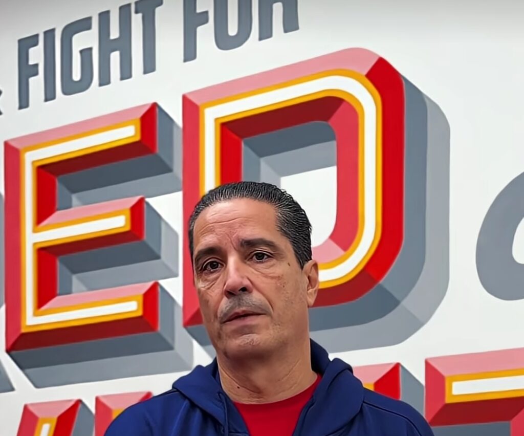 KK Crvena zvezda - Janis Sferopulos pred meč sa ekipom Bajern Minhena, 1.10.2025.