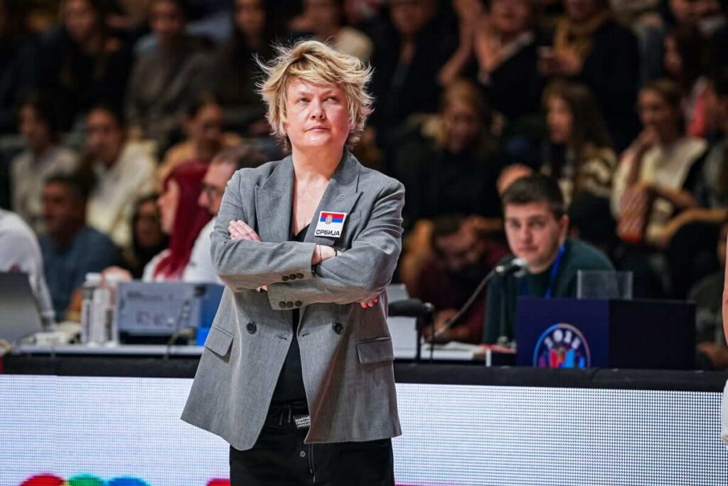 Marina Maljković kao selektor Srbije