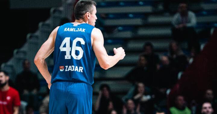Marko Ramljak, KK Zadar, na utakmici protiv Crvene zvezde, ABA Liga prvo kolo, sezona 2025-26, 6.10.2025.