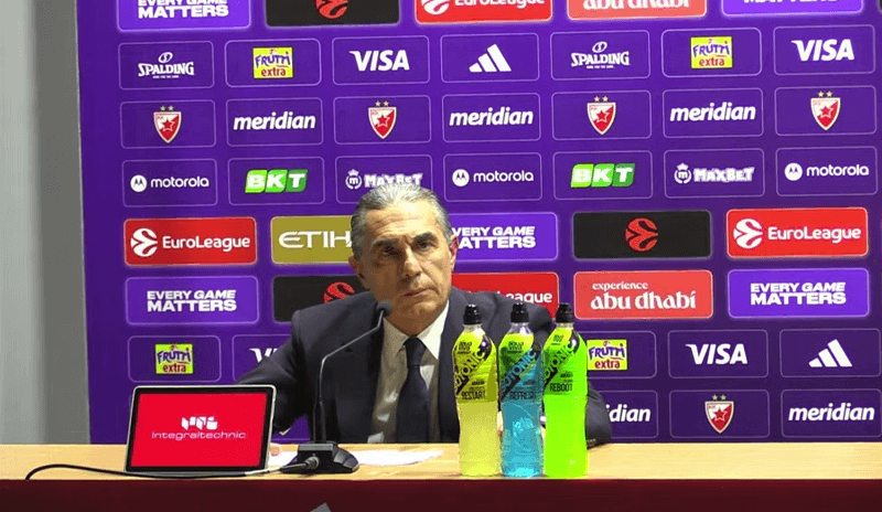 Serđo Skariolo - pres konferencija nakon meča sa Crvenom zvezdom, 17.10.2025.