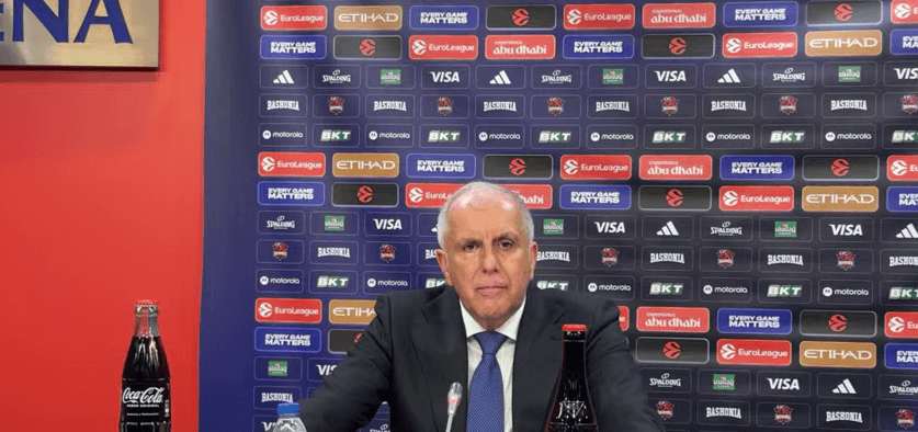 Željko Obradović - trener KK Partizan na pres konferenciji nakon meča sa Baskonijom, 17.10.2025.