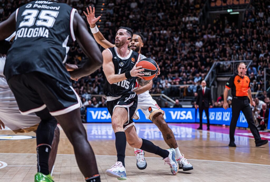 Luka Vildoza - Virtus Bologna player Luca Vildoza