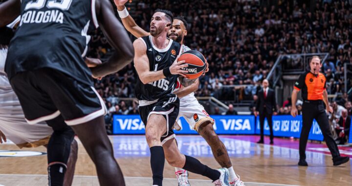 Luka Vildoza - Virtus Bologna player Luca Vildoza