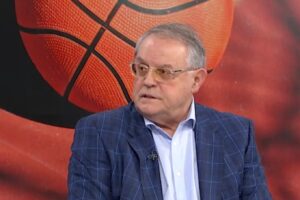 Predsednik KSS ( Košarkaški savez Srbije ) Nebojša Čović u gostovanju na jutarnjem programu RTS-a