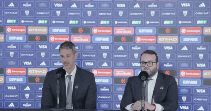 Jurica Golemac - trener KK Dubai na pres konferenciji nakon meča sa Crvenom zvezdom, 11.11.2025.