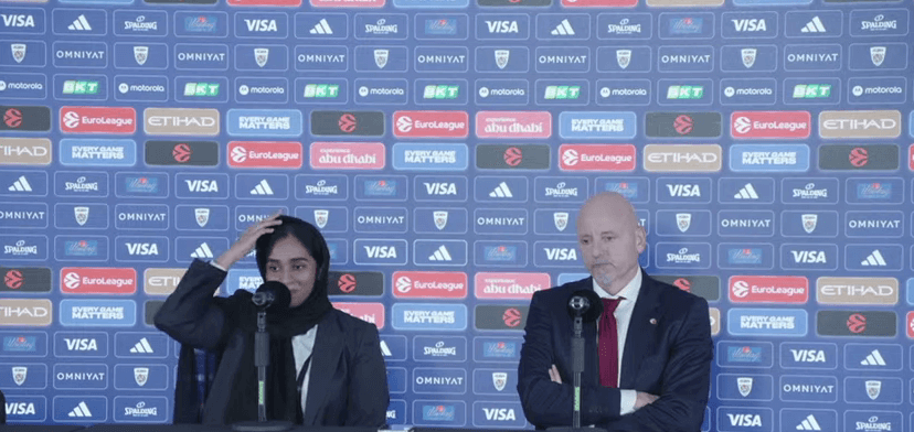 Saša Obradović - trener KK Crvena zvezda na pres konferenciji nakon meča sa Dubaijem, 11.11.2025.