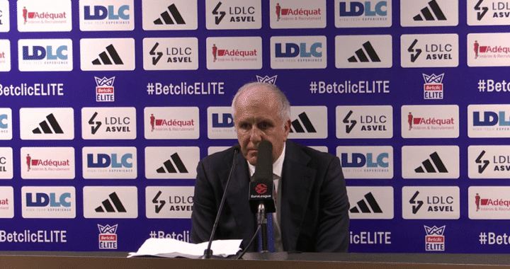 trener KK Partizan Željko Obradović nakon meča sa ekipom Asvela, 14.11.12025.