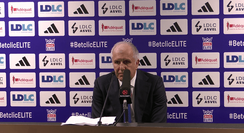 trener KK Partizan Željko Obradović nakon meča sa ekipom Asvela, 14.11.12025.