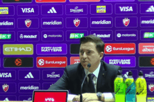 Ćavi Paskval, trener KK Barselona na pres konferenciji nakon meča sa Crvenom zvezdom, 5.12.2025.