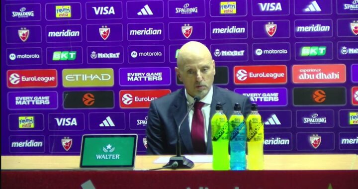 Saša Obradović, trener KK Crvena zvezda nakon utakmice sa ekipom Virtusa, 19.12.2025.