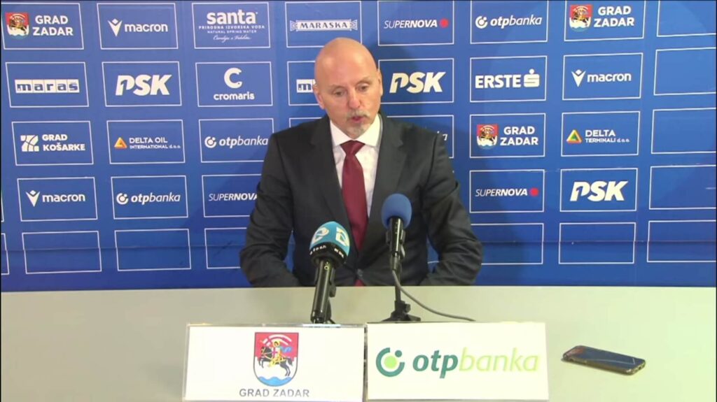 Trener KK Crvena zvezda Saša Obradović nakon meča sa ekipom KK Zadar, 17.1.2026.