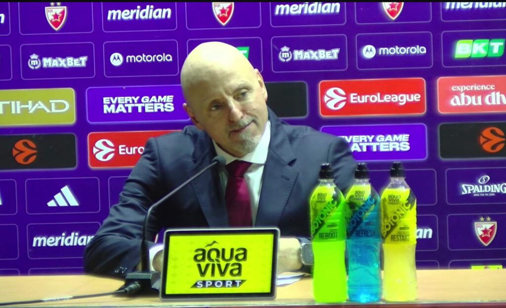 Saša Obradović, trener KK Crvena zvezda